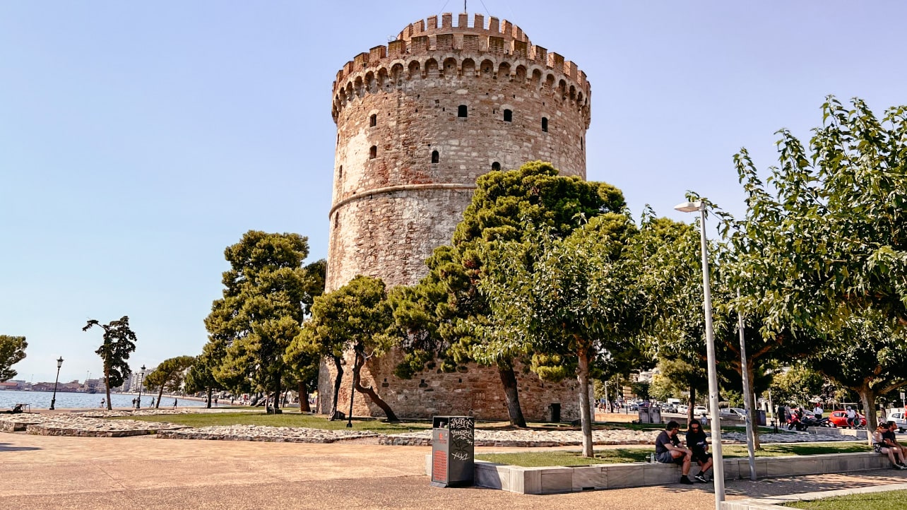 Der weiße Turm in Thessaloniki 